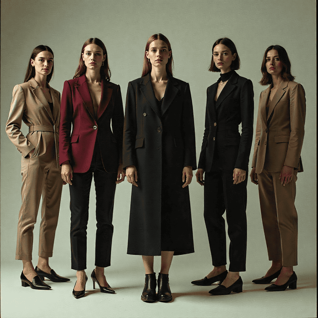 Stylist analyseert garderobe van klant